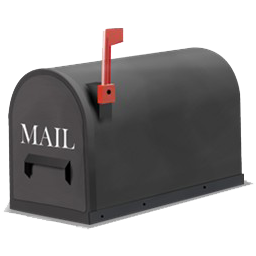 Image d'une boîte aux lettres pour le menu webmail